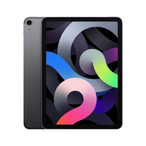 Apple 10.9-inch iPad Air Wi-Fi 10.9-inch, Wi-Fi + Cellular, 64GB) – Black (Latest Model, 4th Generation) (Renewed)